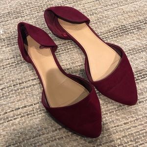Forever 22 plum color flats